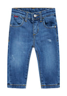 Pantalone denim neonato Siviglia bambino 8