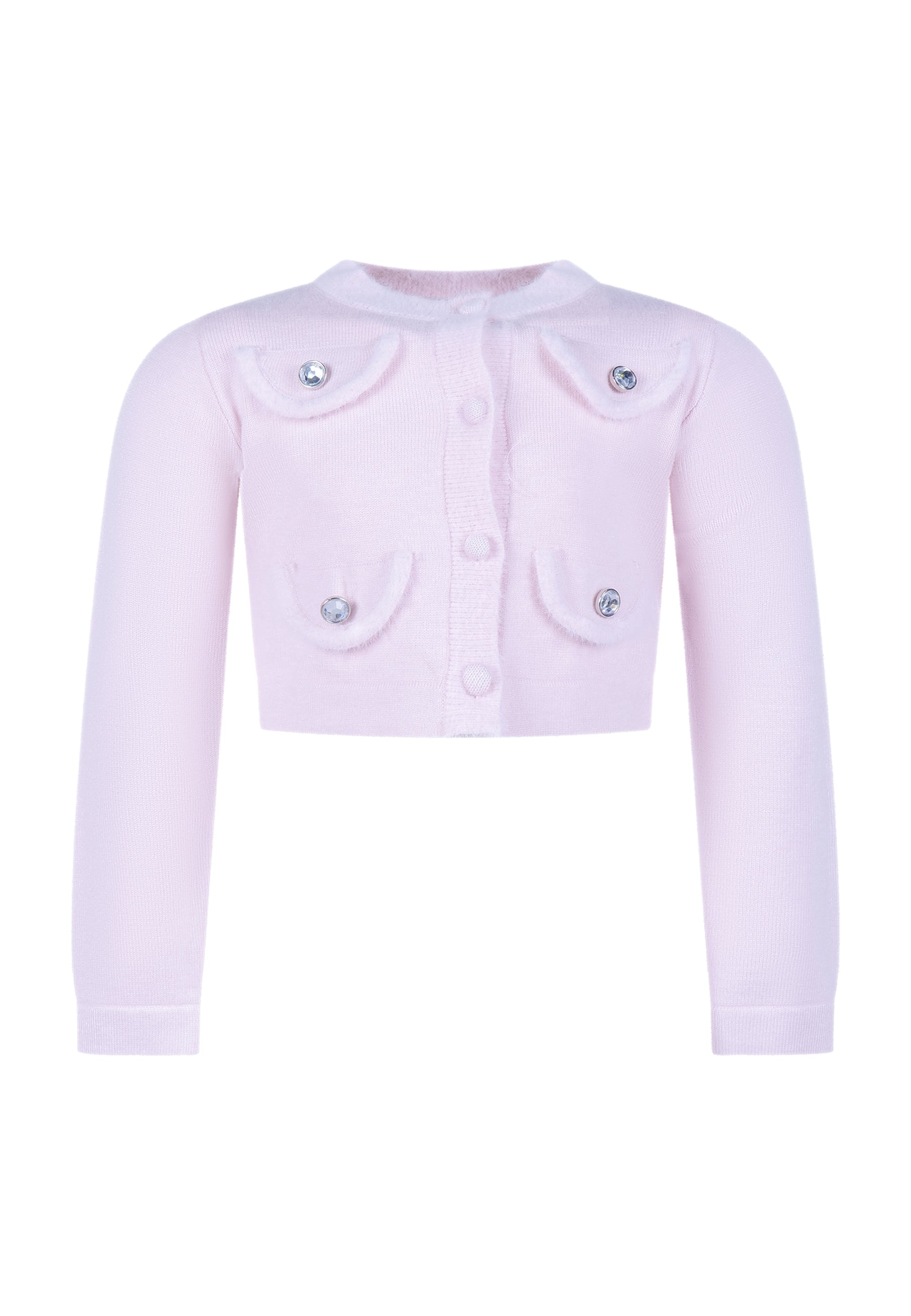 Maglia Cardigan in Lana Smacchinata Junior 2 Fun&Fun bambina