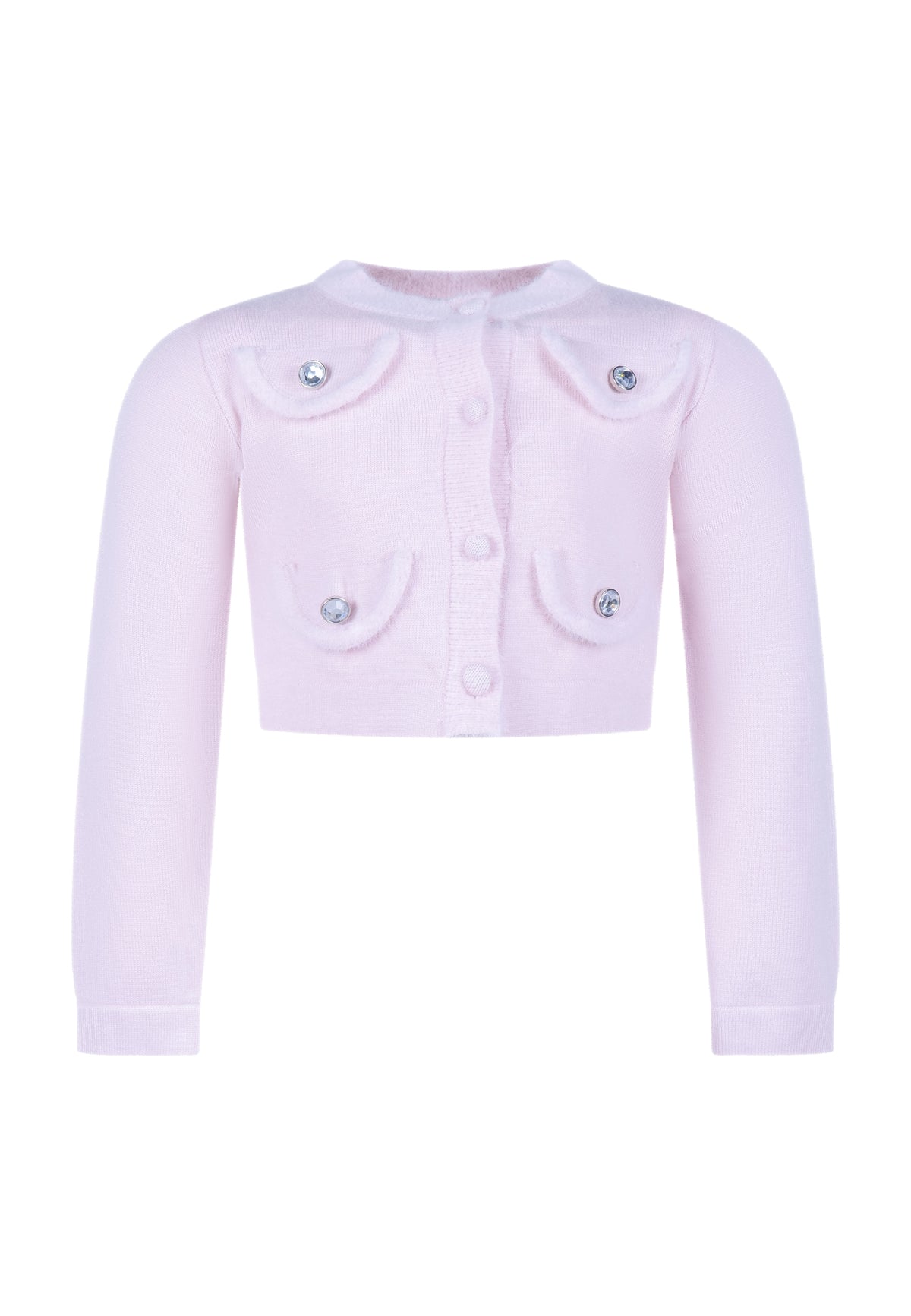 Maglia Cardigan in Lana Smacchinata Junior 2 Fun&Fun bambina