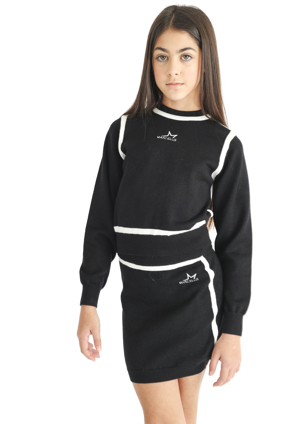 Gonna in Misto Lana Smacchinato Junior Marc Ellis Bambina - FW26