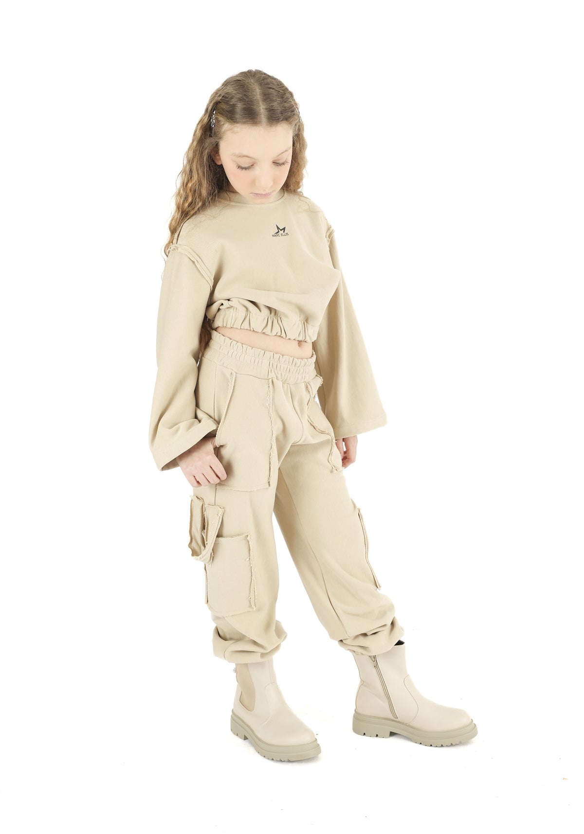 Pantalone in Felpa con Tasconi Junior Marc Ellis Bambina - FW26