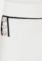 HLove Gonna Nera e Bianco Panna Junior Bambina - FW26