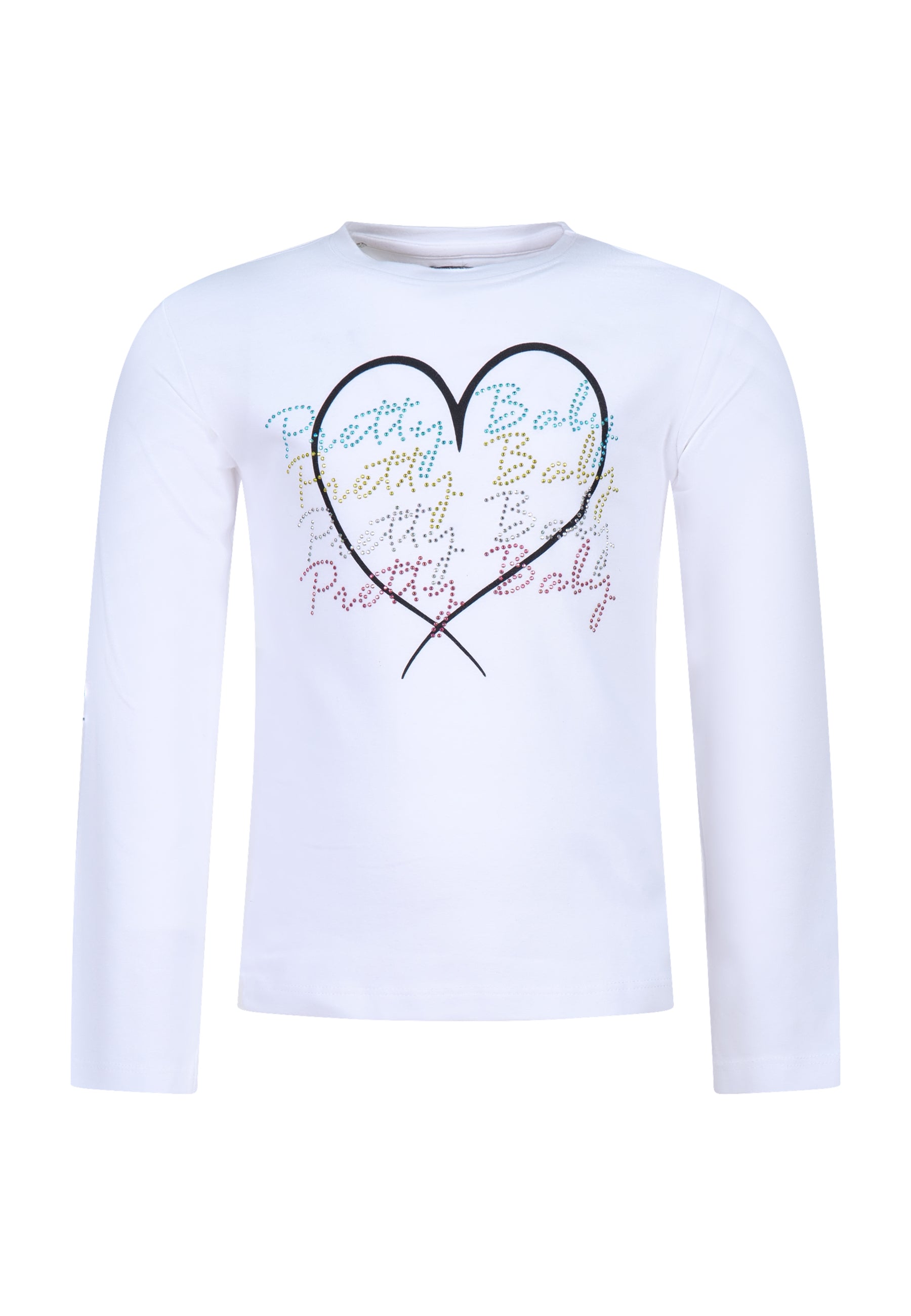T-shirt bianco panna Fun&Fun Chic bambina