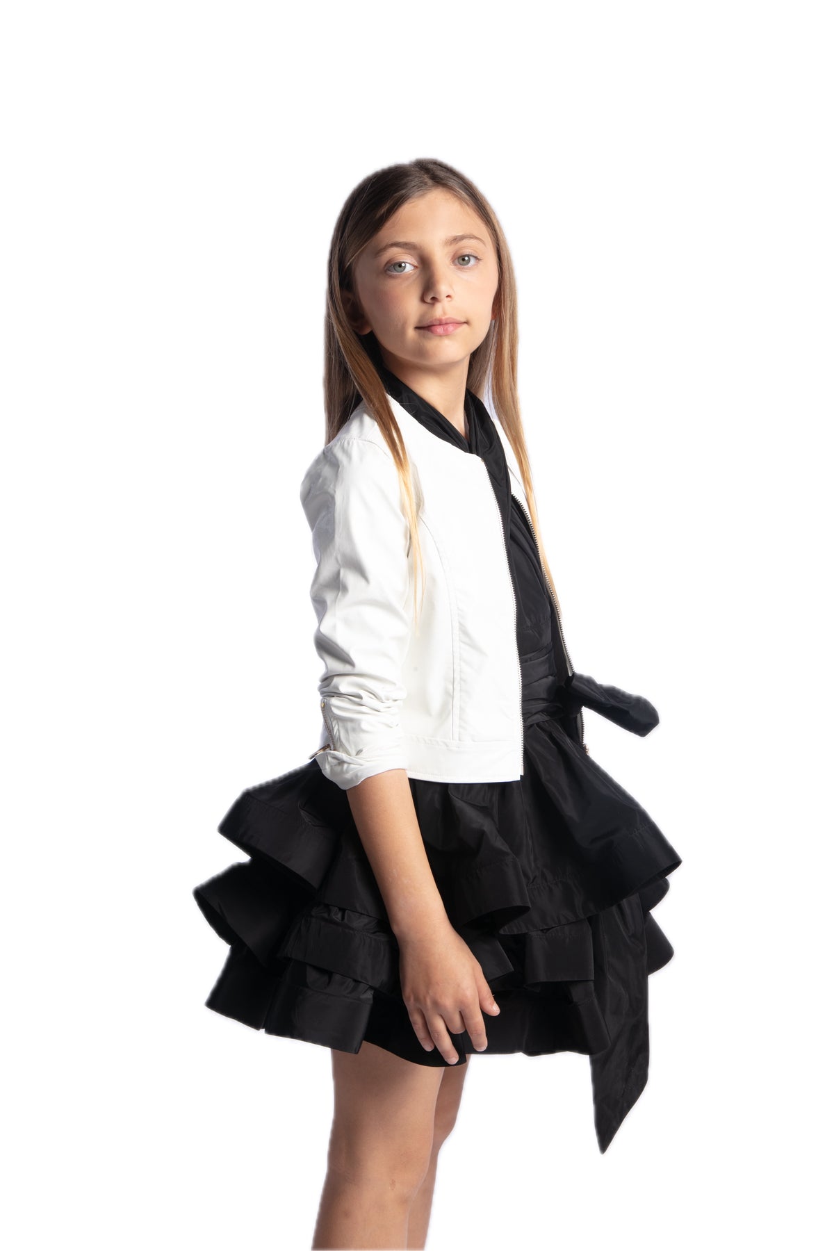 Giacca ecopelle Fun&Fun Couture bambina