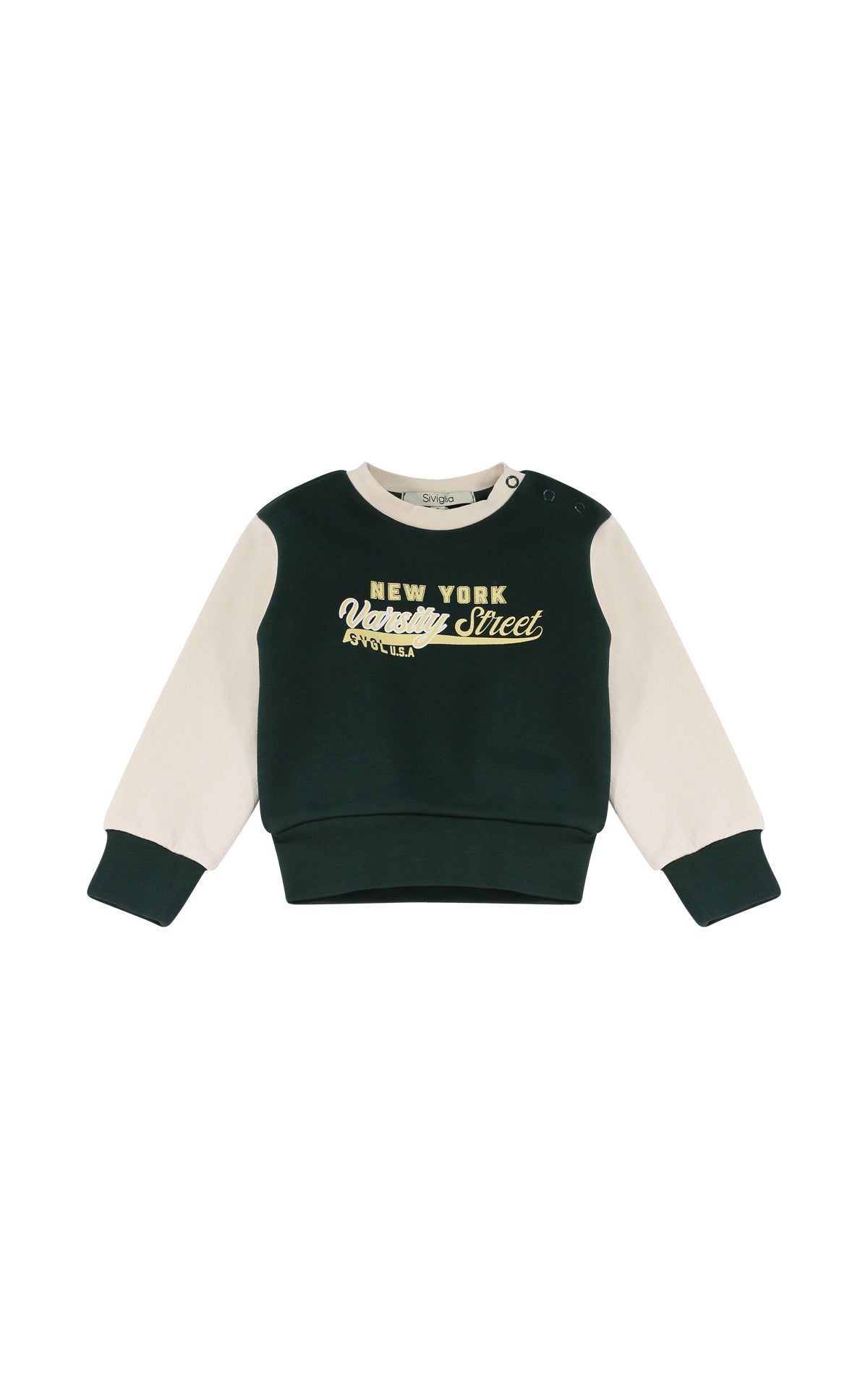 Felpa multicolor neonato Siviglia bambino