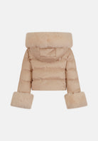 Giubbino con Cappuccio ed Ecopelliccia Baby Fun&Fun Bambina - FW26