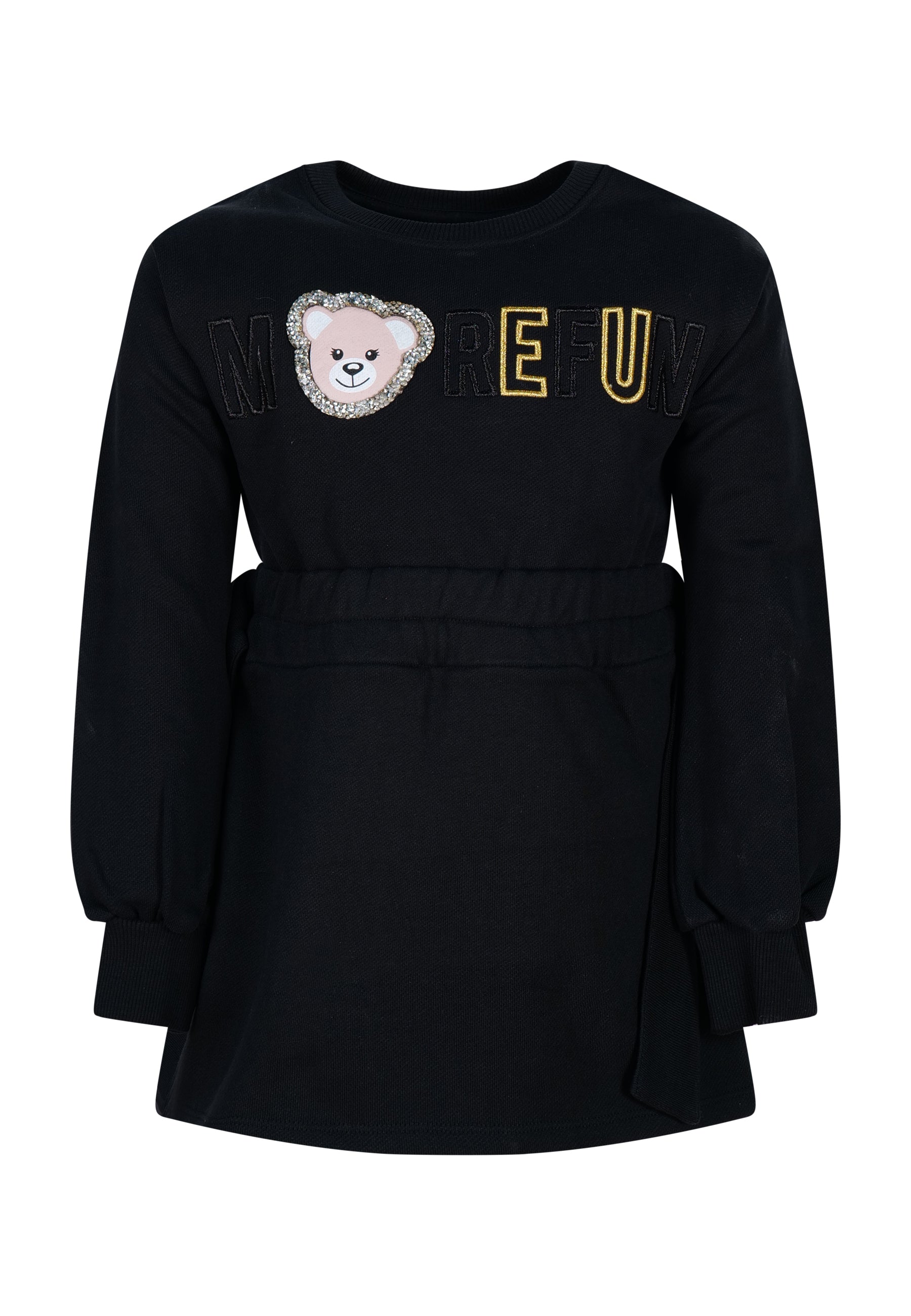 Abito nero Fun&Fun bambina Baby