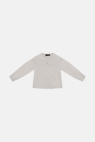 Camicia con Rouches sul Collo Neonato Fun&Fun Bambina - FW26