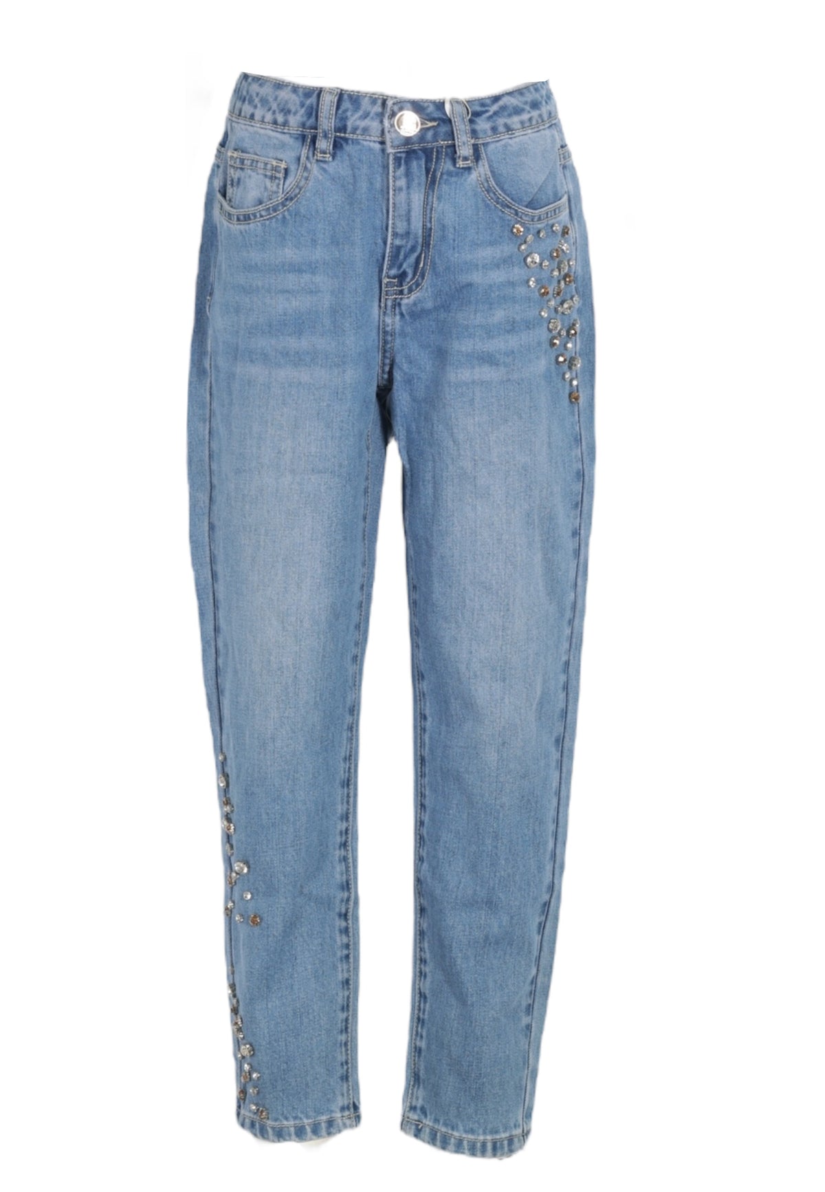 Pantalone denim Fun&Fun Chic bambina