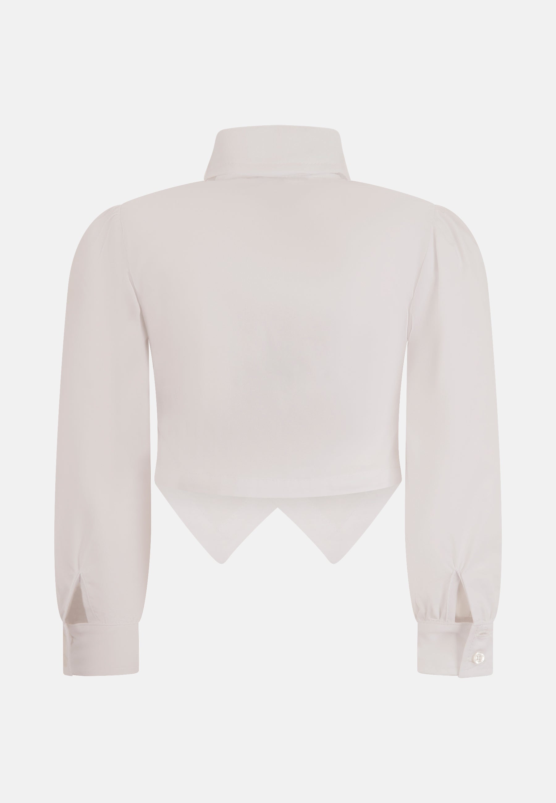 Camicia in Cotone Fondo a Punta Baby Fun&Fun Bambina - FW26