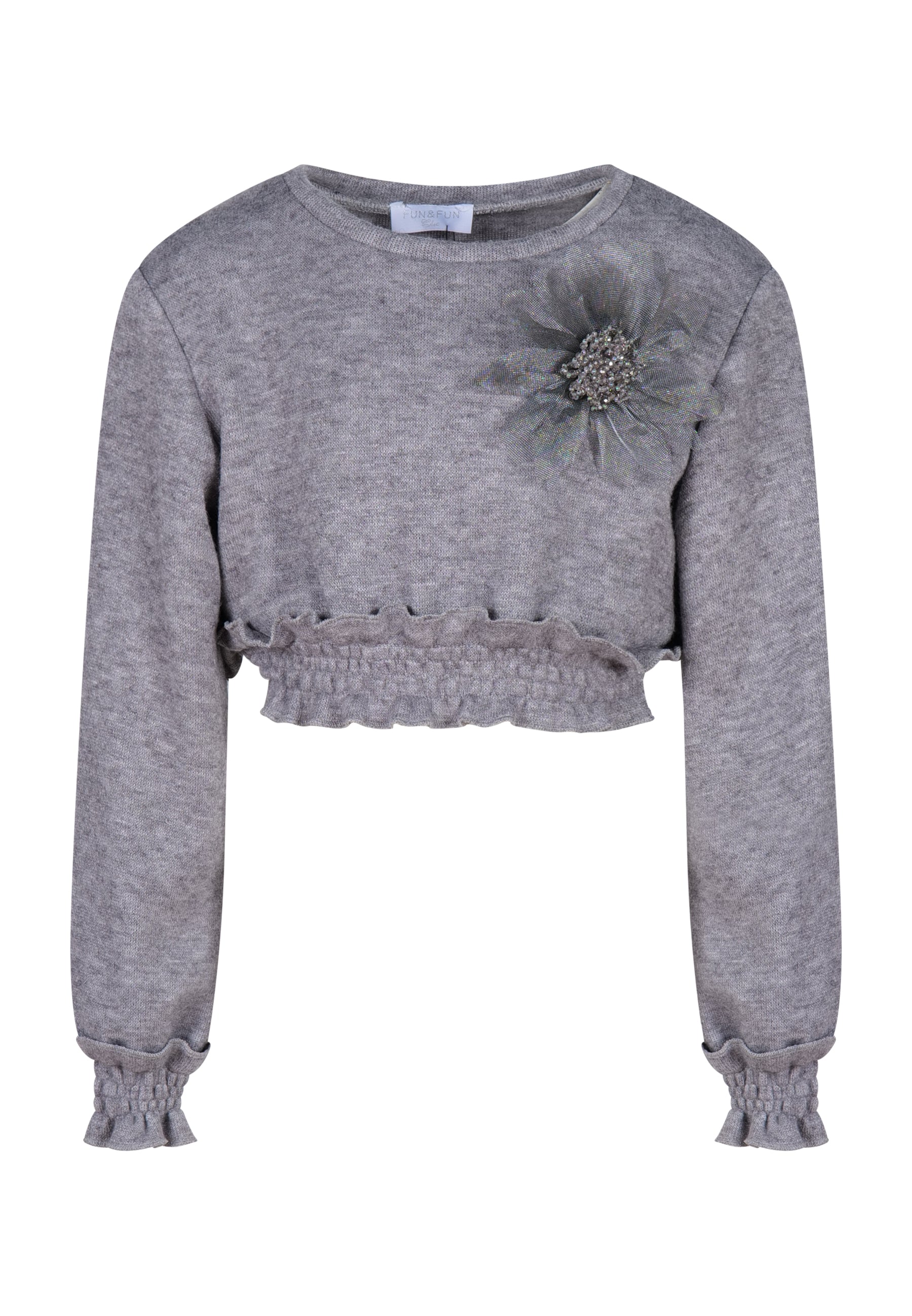 Maglia grigia Fun&Fun Chic bambina junior