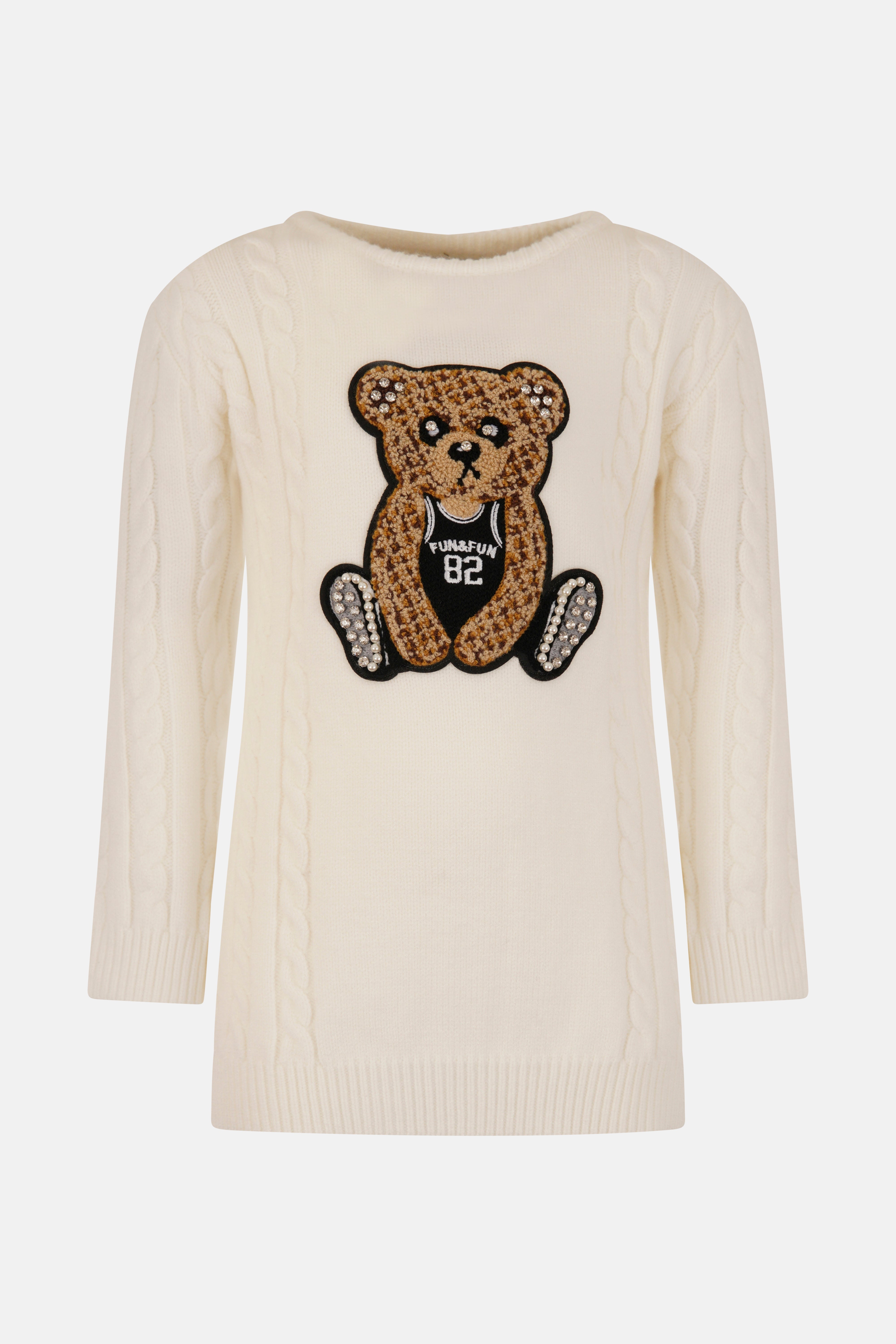 Abitino in Maglia di Lana Baby Fun&Fun Bambina - FW26