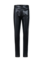 Leggings ecopelle nero Fun&Fun bambina