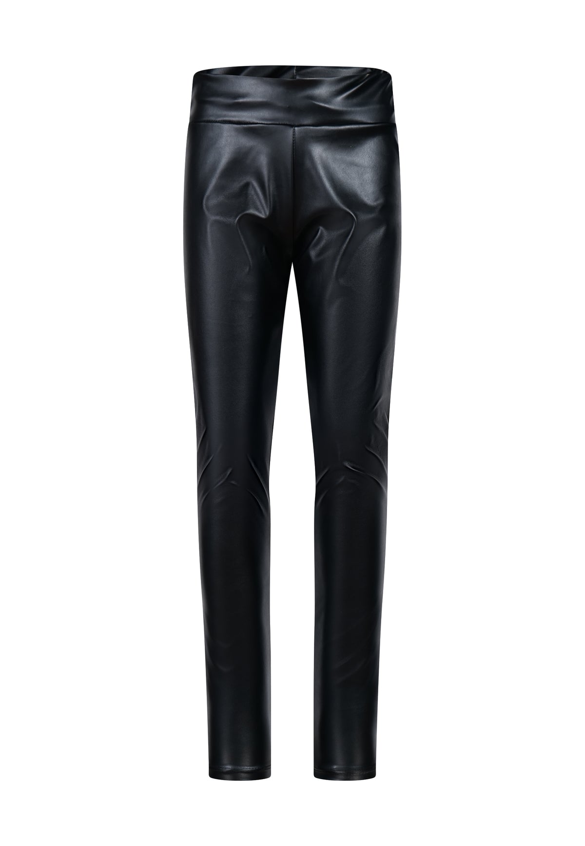 Leggings ecopelle nero Fun&Fun bambina
