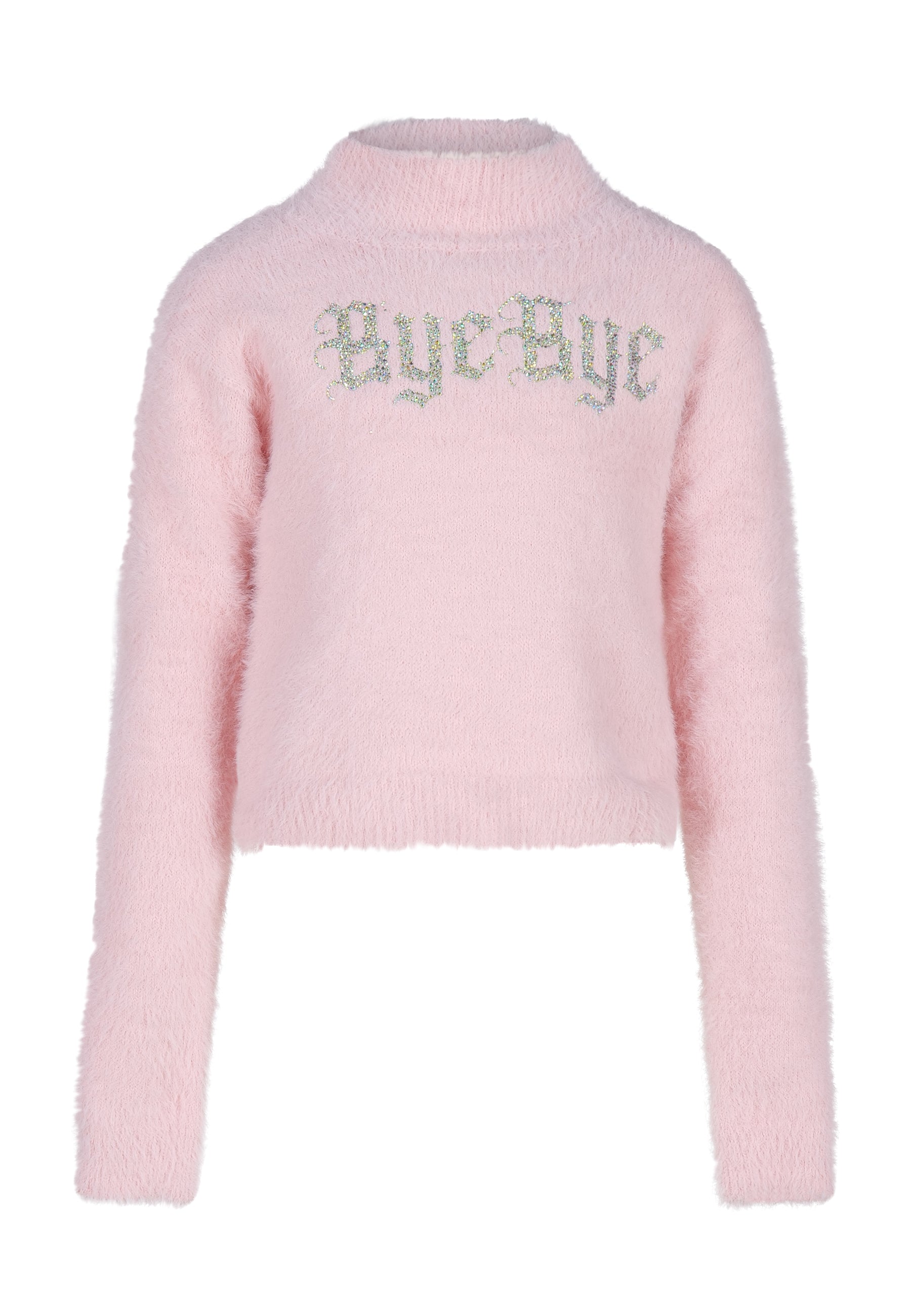 Maglioncino effetto pelo strass Fun&Fun bambina