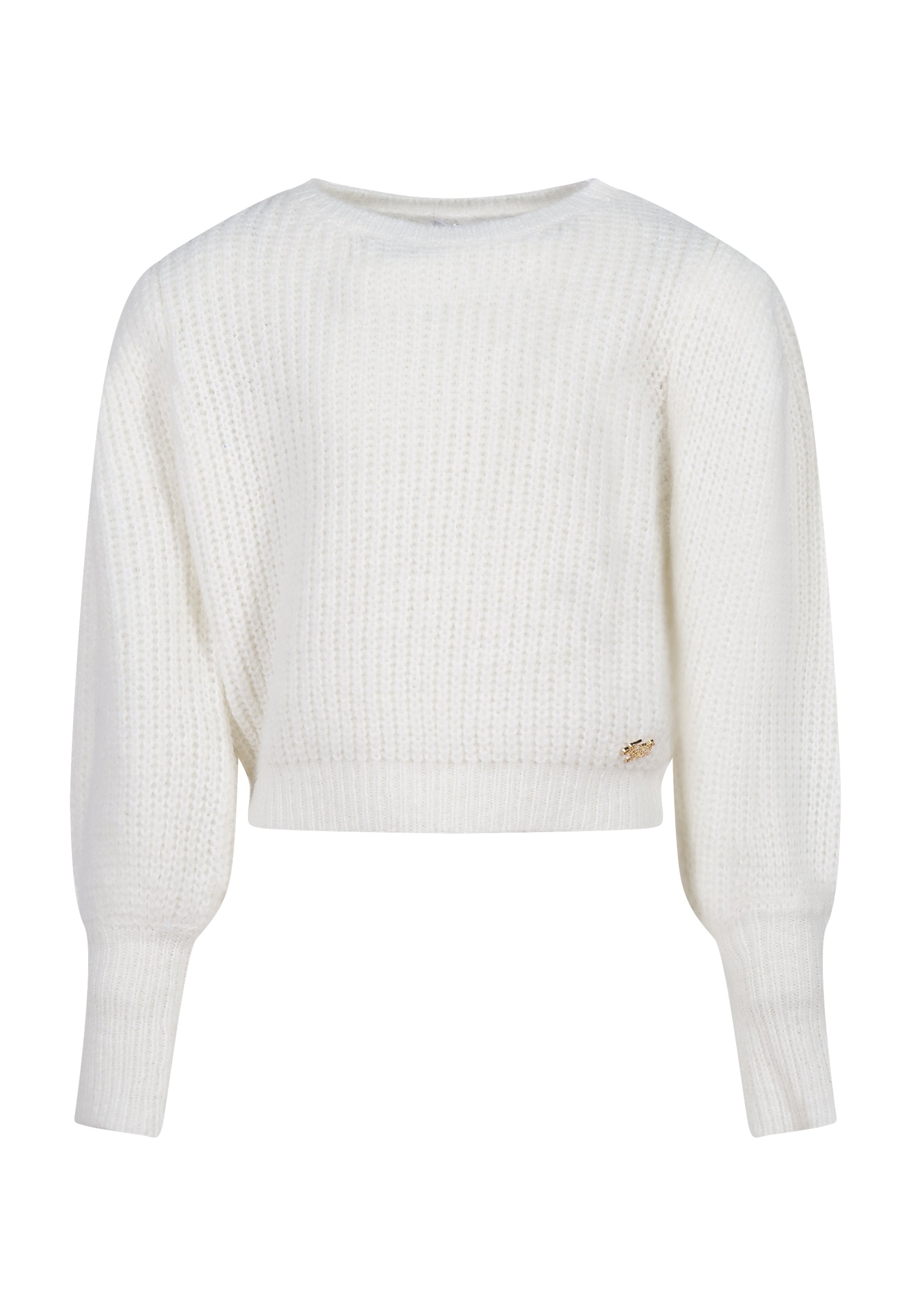 Maglia lana bianco panna Fun&Fun Chic bambina