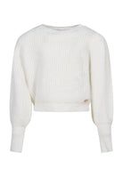 Maglia lana bianco panna Fun&Fun Chic bambina