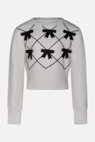 Maglia in lana bianco panna 3 Fun&Fun Chic bambina