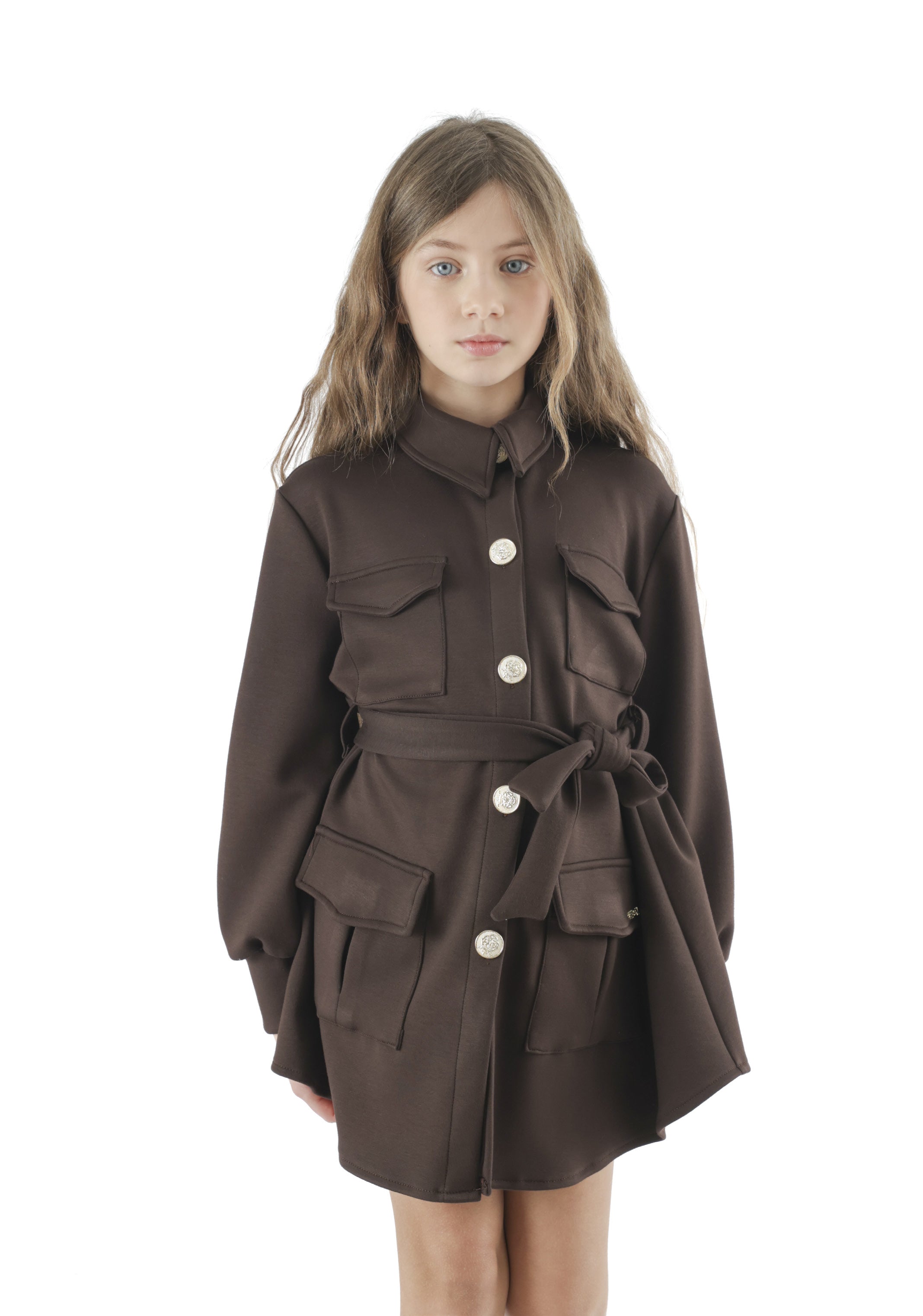 HLove Abito Cioccolato e Casha Junior Bambina - FW26