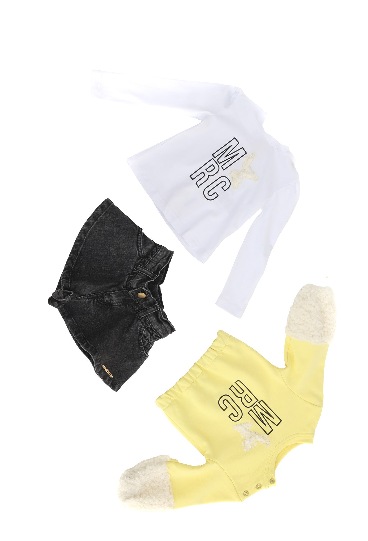 Short in Denim Svasato Neonato Marc Ellis Bambina - FW26