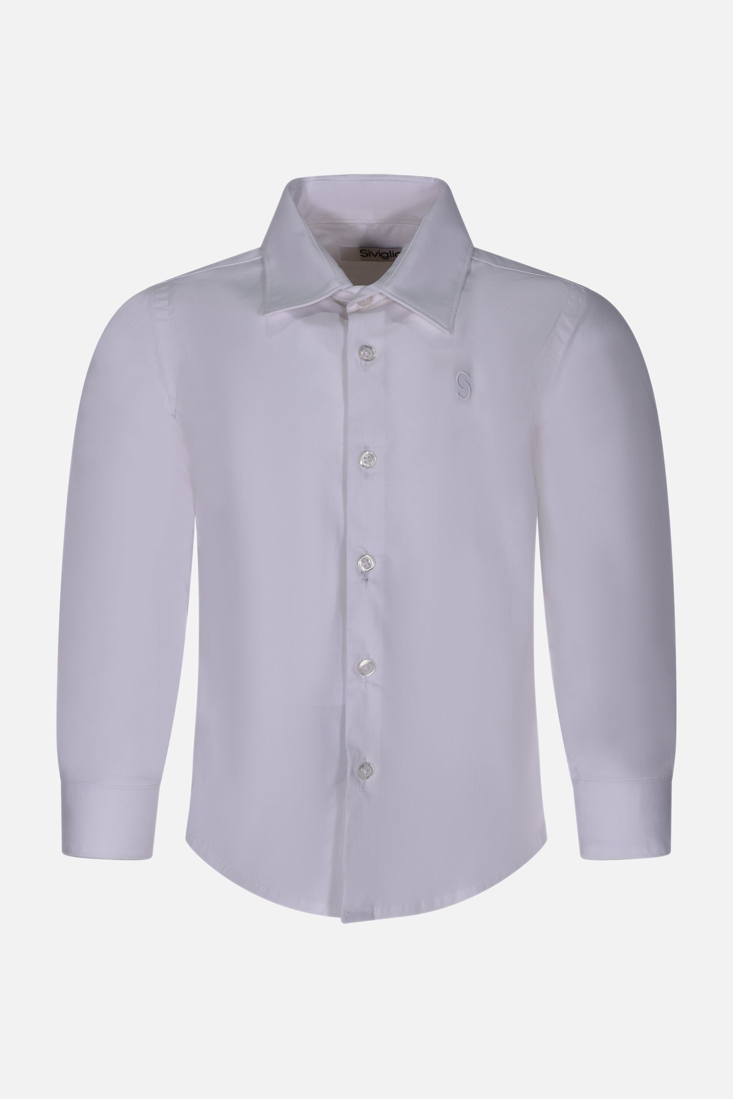 Camicia bianco e blu Siviglia bambino