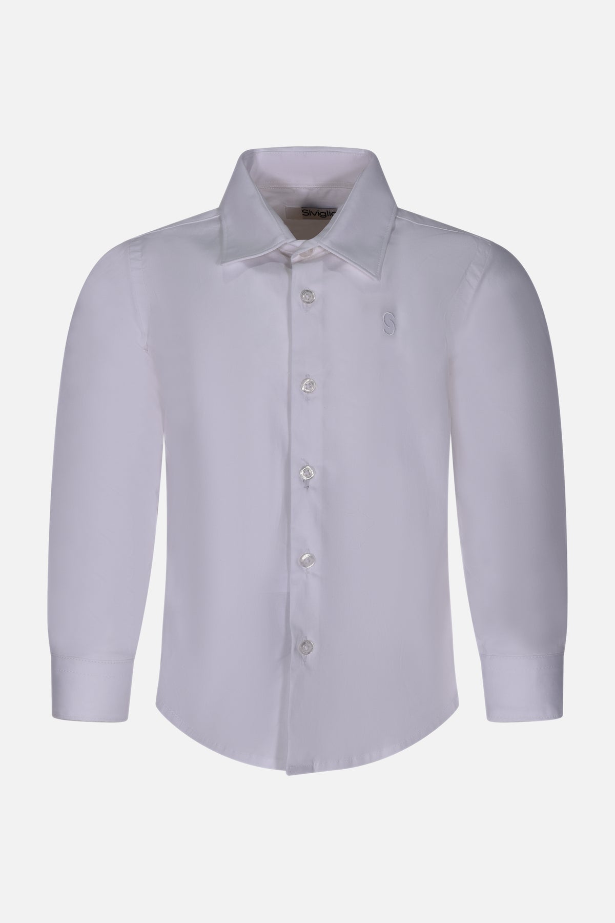Camicia bianco e blu Siviglia bambino