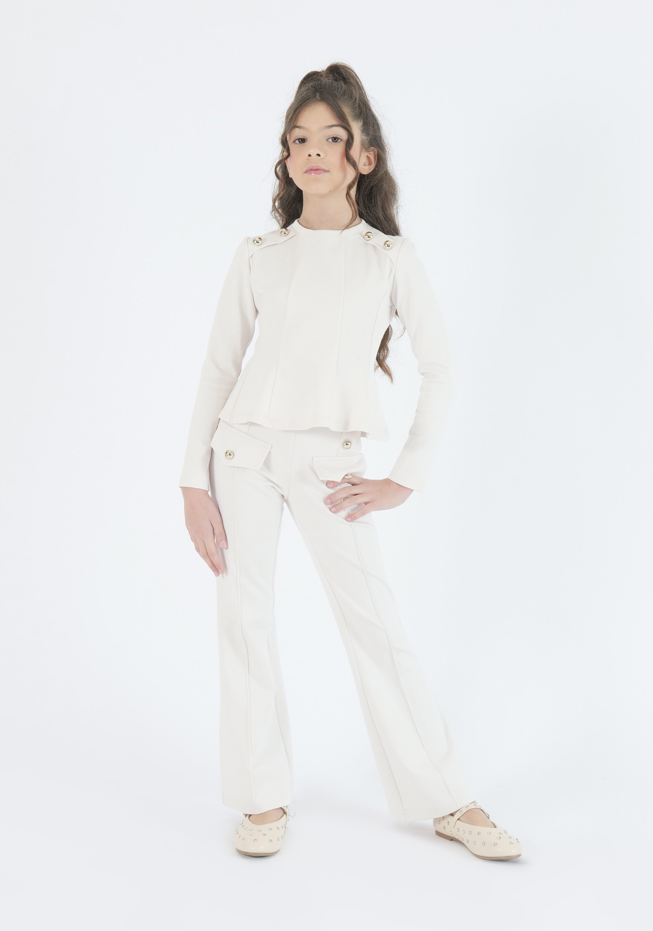 Maglietta Avvitata in Punto Milano Junior Fun&Fun Bambina - FW26
