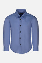 Camicia celeste e bianco Siviglia bambino