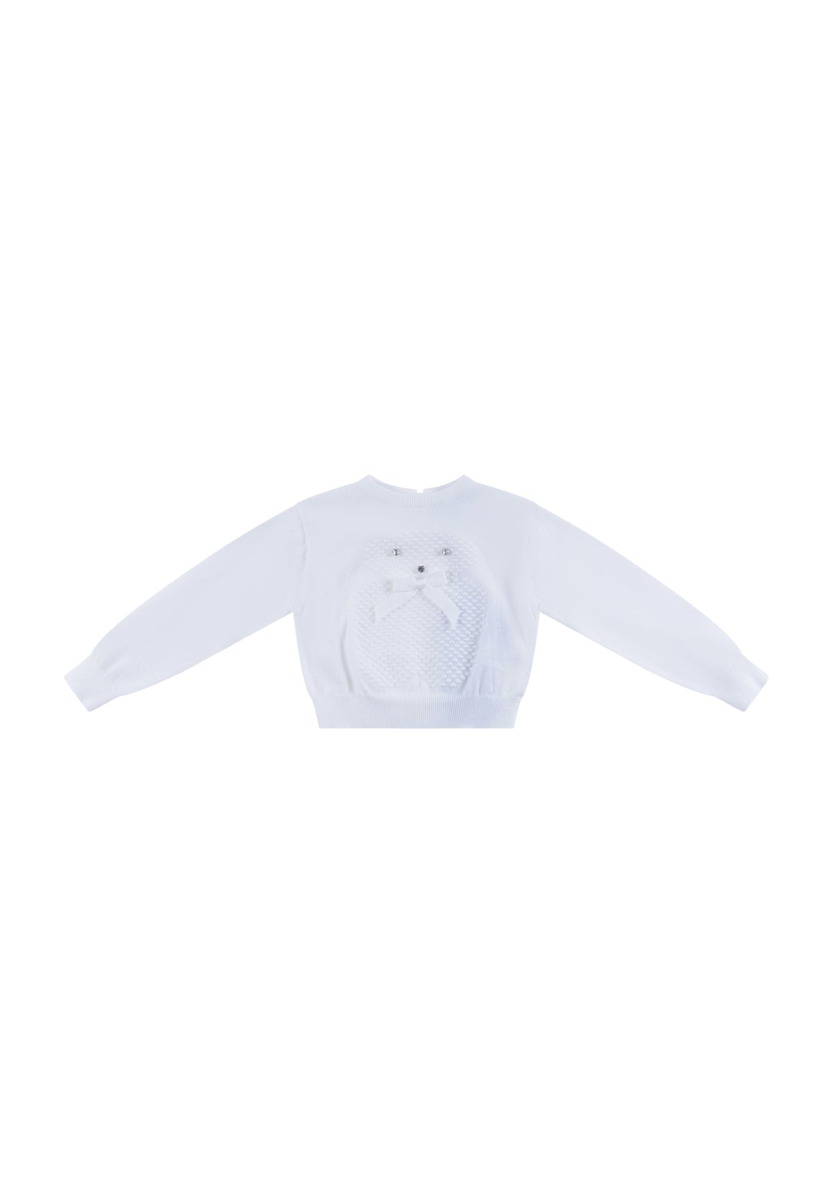 Maglia Maglioncino in Lana Smacchinata Neonata Fun&Fun bambina