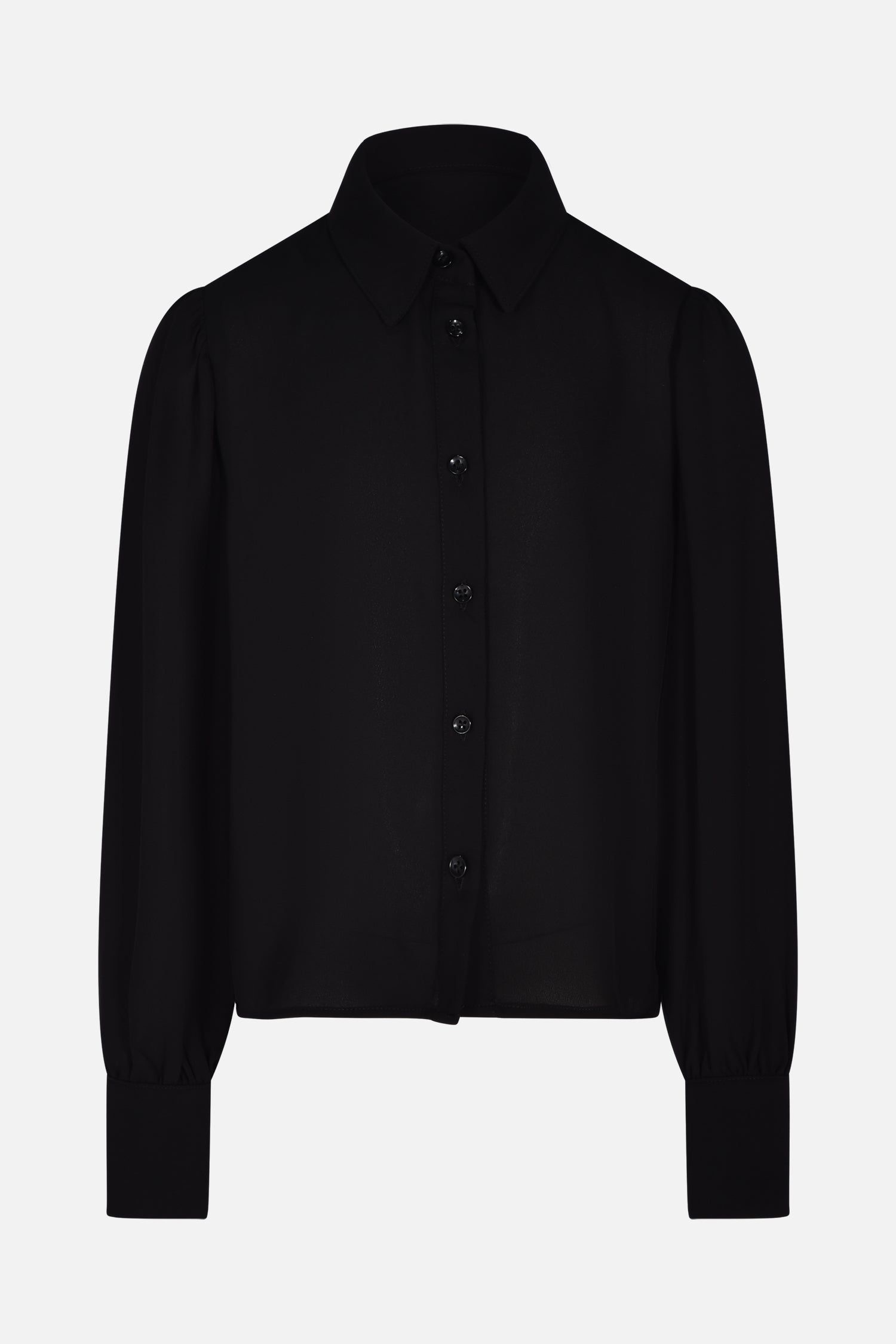 Camicia in georgette nera HLove bambina