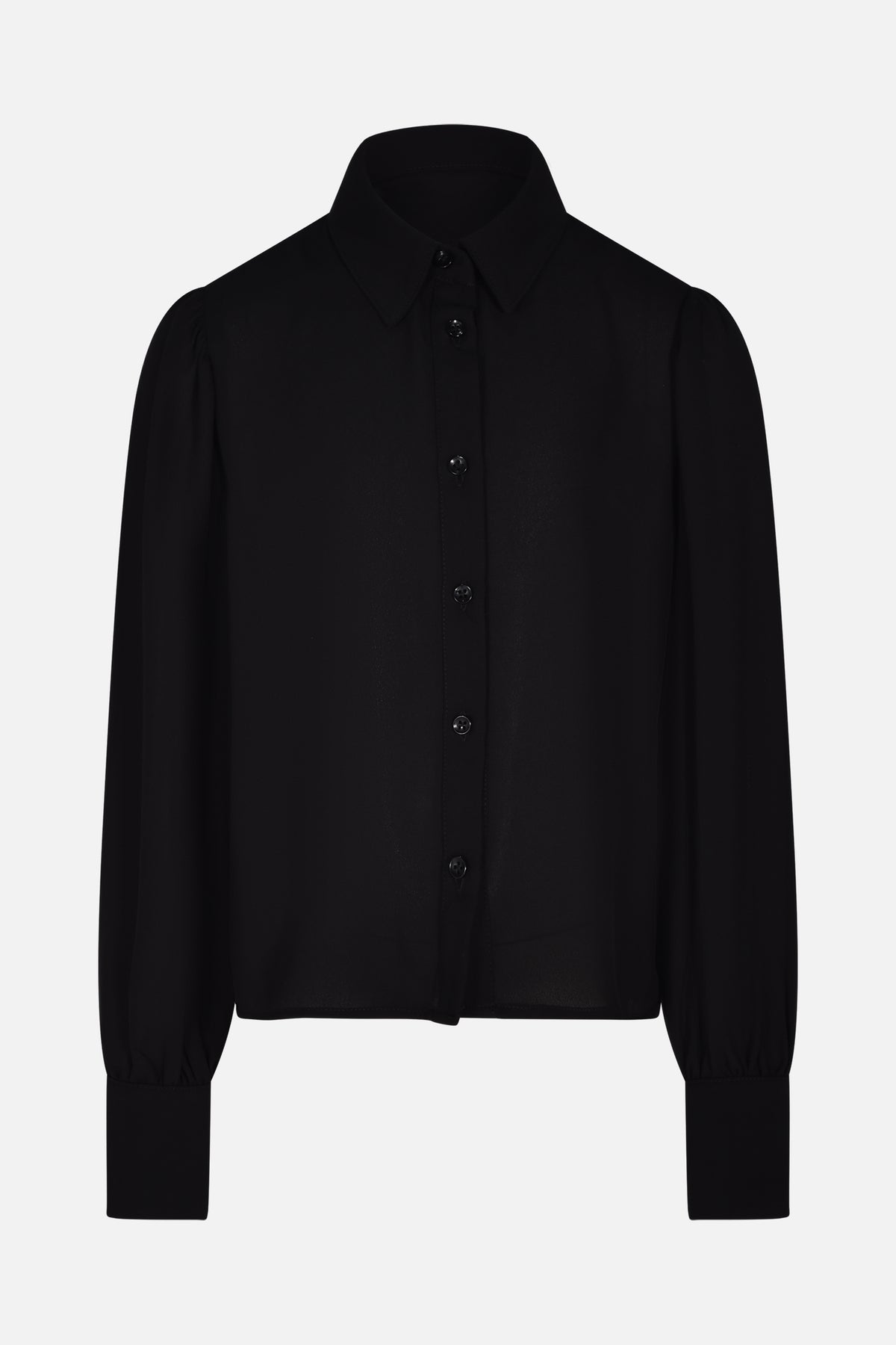 Camicia in georgette nera HLove bambina