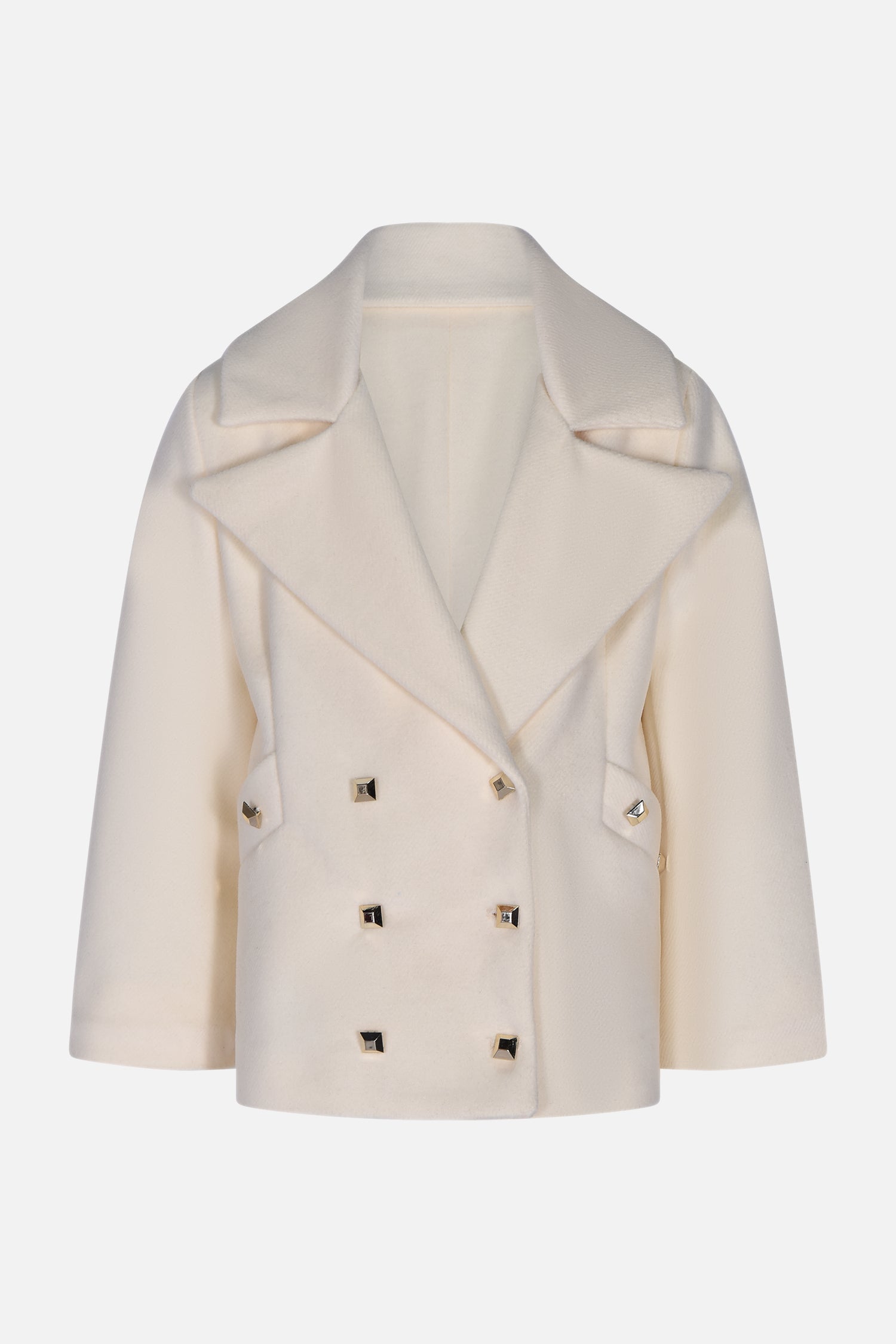 Cappotto a cappa Hate-Love bambina