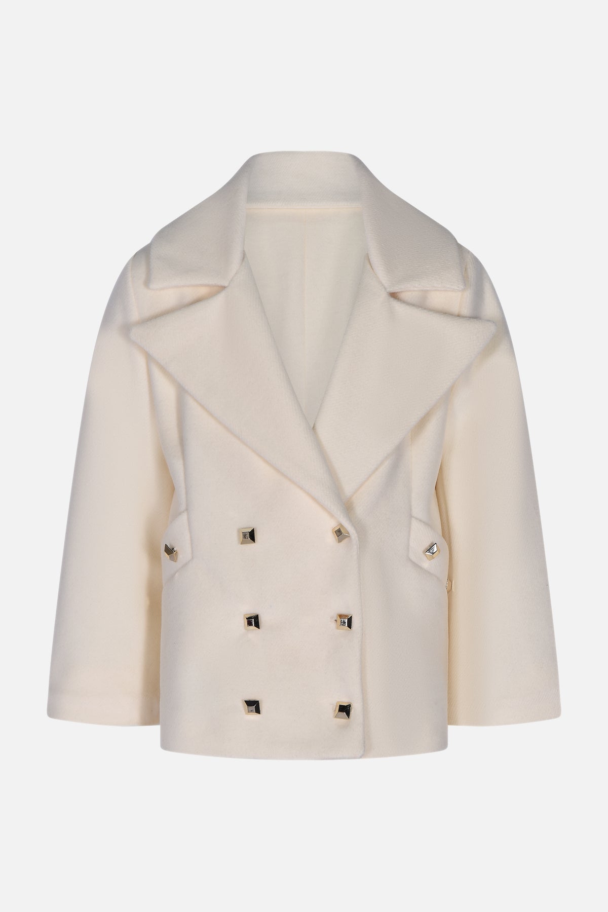 Cappotto a cappa Hate-Love bambina