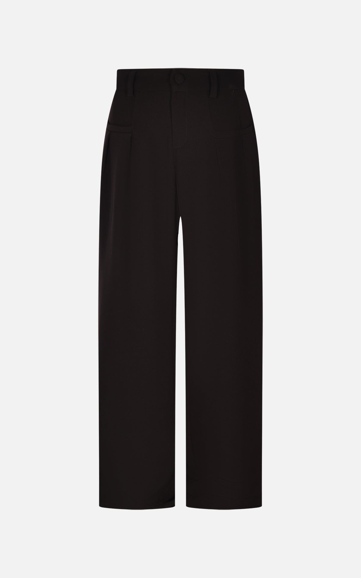 Pantalone a pieghe nero Fun&Fun bambina