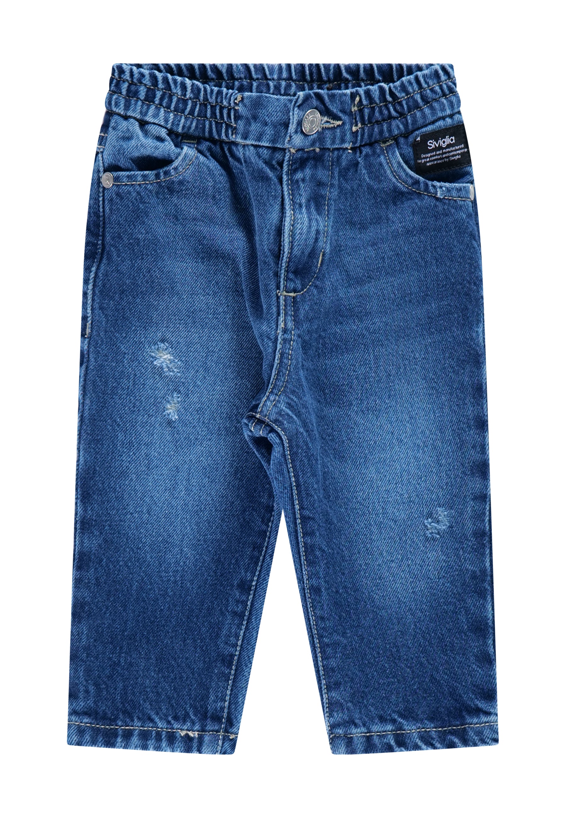 Pantalone denim neonato Siviglia bambino 9