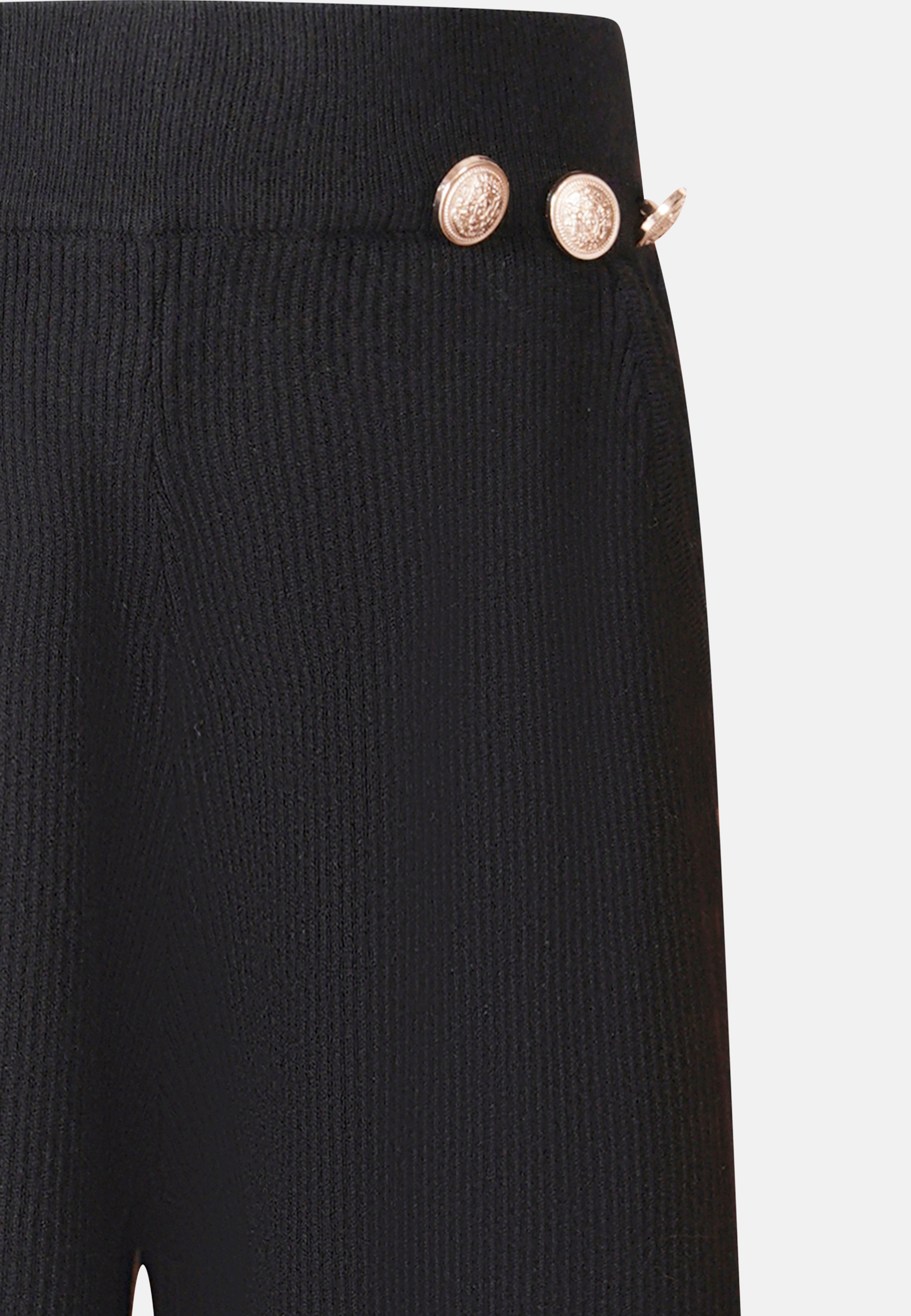 HLove Pantalone Nero e Burro Junior Bambina - FW26