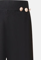 HLove Pantalone Nero e Burro Junior Bambina - FW26