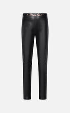 Leggings Similpelle Nero Marc Ellis Junior bambina