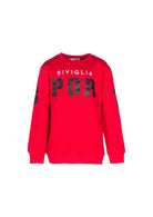 Felpa sport grafica stampata Siviglia bambino 2