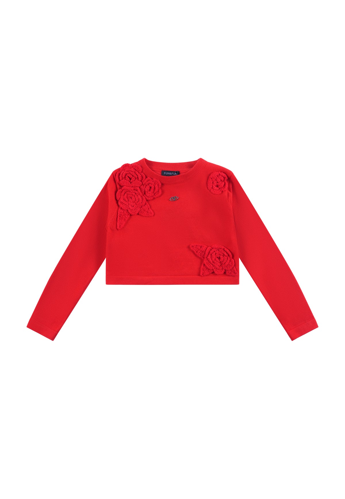 Maglia Maglioncino in Lana Smacchinata Junior Fun&Fun bambina